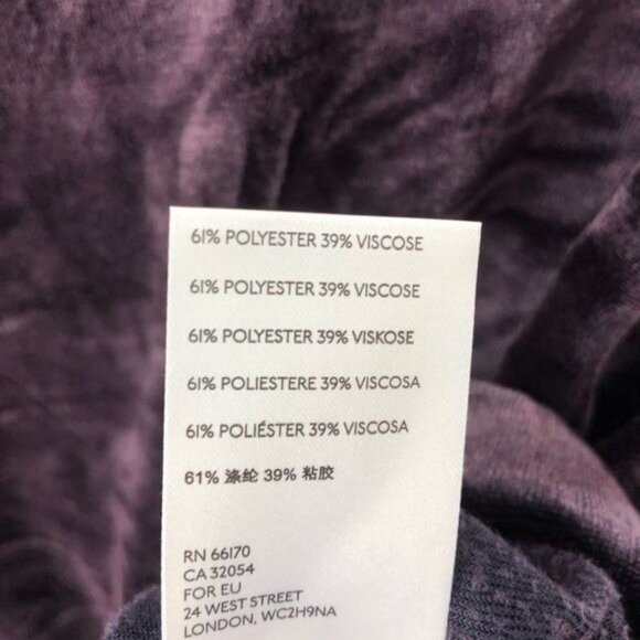 Free People We the Free Valerie Velvet Top Size XS EUC - Picture 11 of 11